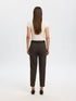 Selected Femme Rita-Ria cropped pant delicioso / melange